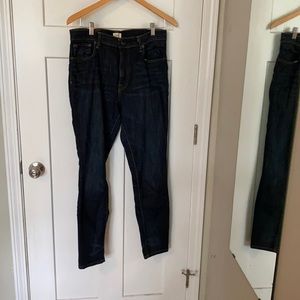Able Dark Blue Skinny High Rise Jeans